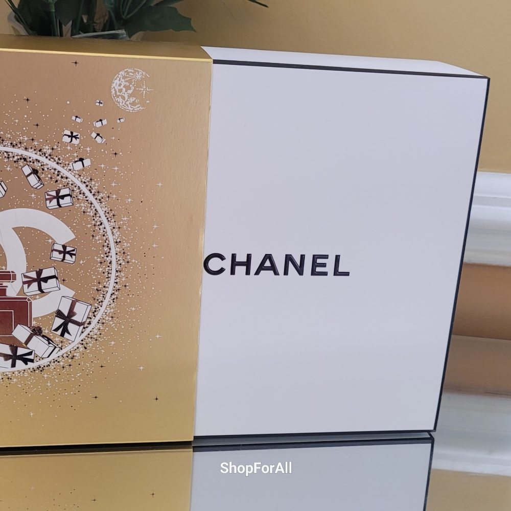 Authentic XL Chanel keepsake storage gift box